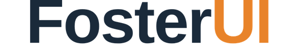 FosterU logo with 'Foster' in dark blue and 'U' in orange.